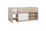 Lennox Cabin Bed - White & Oak