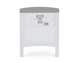 Koala Grey Cot Bed + Fibre Mattress