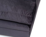 Chevelle Left Hand Facing Corner Sofa - Dark Grey