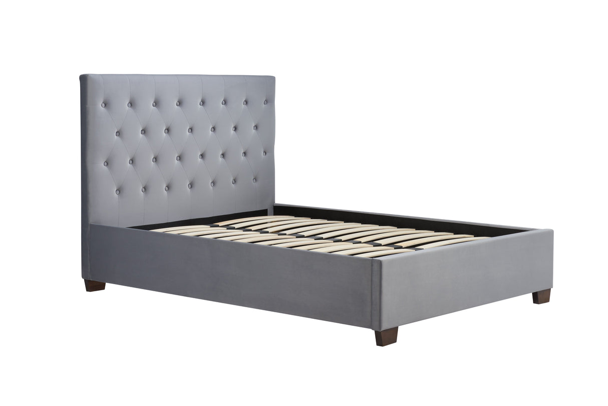 Cologne King Bed - Grey