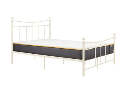 Emily Small Double Bed - Cream