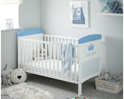 Little Prince Cot Bed + Fibre Mattress