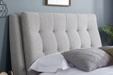Maja Super King Bed - Grey