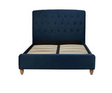 Brompton King Bed- Midnight Blue