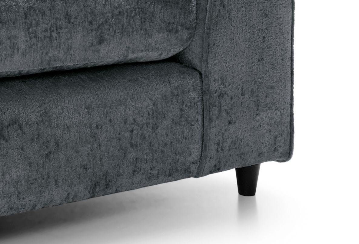 Heidi U-Shape Sofa - Dark Grey