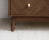 Herringford 2 Door 1 Drawer Wardrobe - Walnut