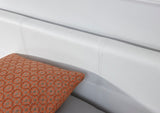 Single End Lift Ottoman Bed-White