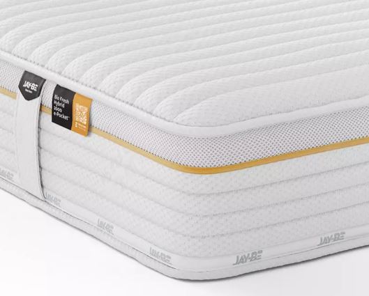 Jay-Be® Bio Fresh Hybrid 2000 e-Pocket Eco-Friendly Mattress - Double