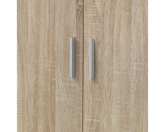 Original 2 Door Wardrobe-Oak