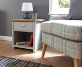 Lachlan Lamp Table-Grey