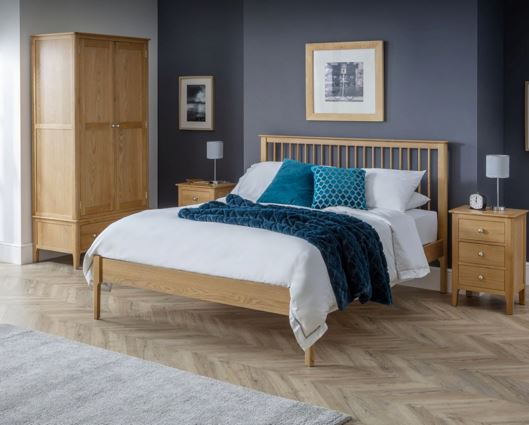 Cotswold King Bed - Oak