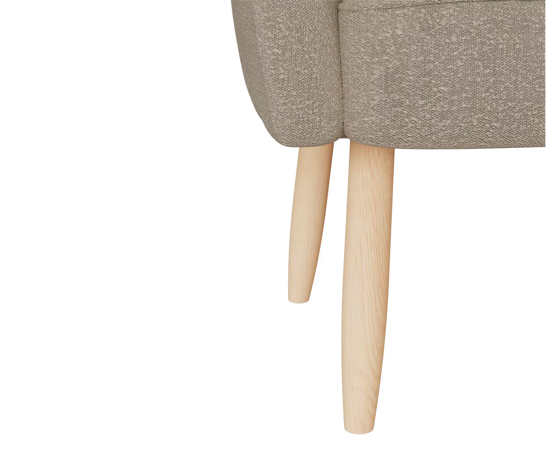 Finlee Boucle Chair- Natural Stone