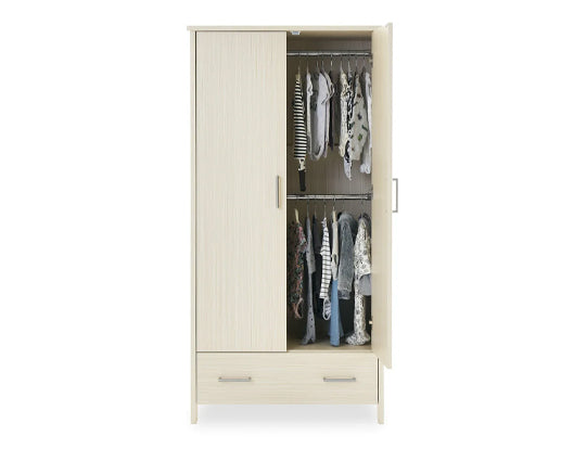 Nina Double Wardrobe - Oatmeal