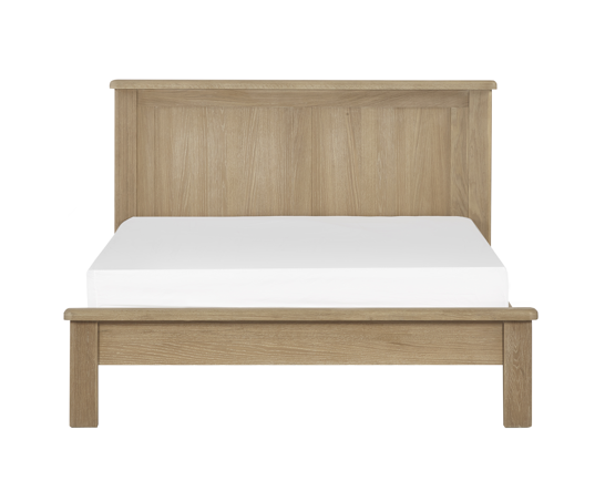 Memphis King Bed - Limed Oak