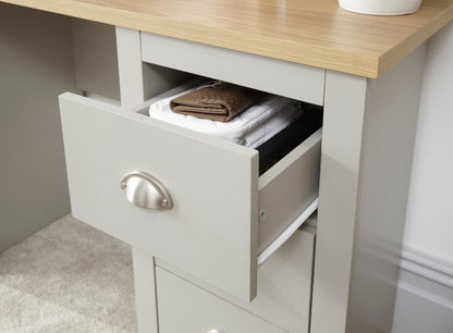 Lachlan Study Desk-Grey