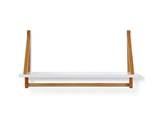 Maura Shelf - White with Natural