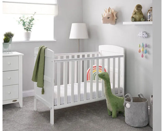 Grady Mini Cot Bed- White