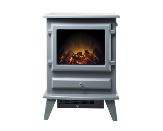 Harlow Electric Stove in Grey