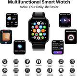 Smart Fitness Watch - Black