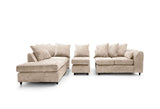 Heidi Left Hand Facing Corner Sofa Plus - Cream