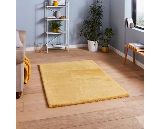 Teddy Bear Mustard - 150cm x 230cm