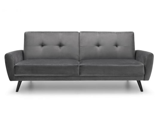 Moki Sofabed in Dark Grey Velvet