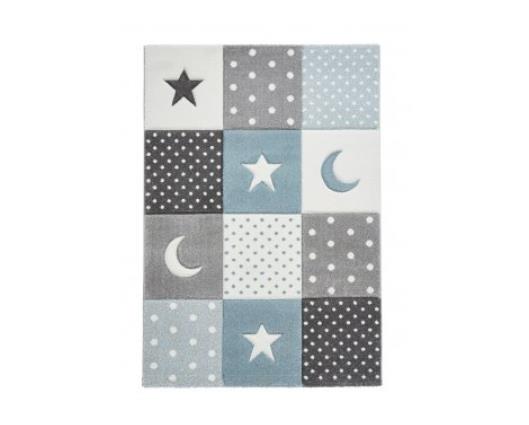 Moon + Stars Kids Rug - Blue - 120cm x 170cm