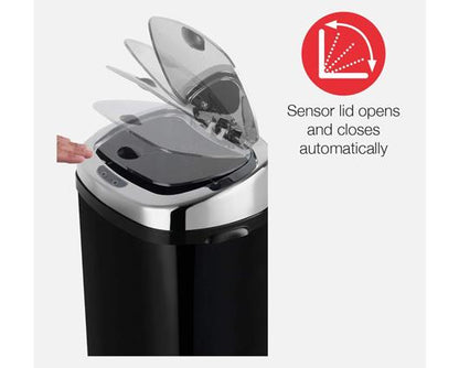 Morphy Richards Chroma 42L Square Sensor Bin - Black