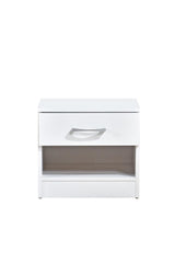 Highbury Bedside Pair - White