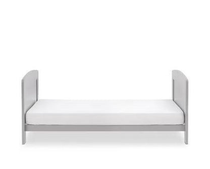 Grady Cot Bed + Fibre Mattress - Warm Grey