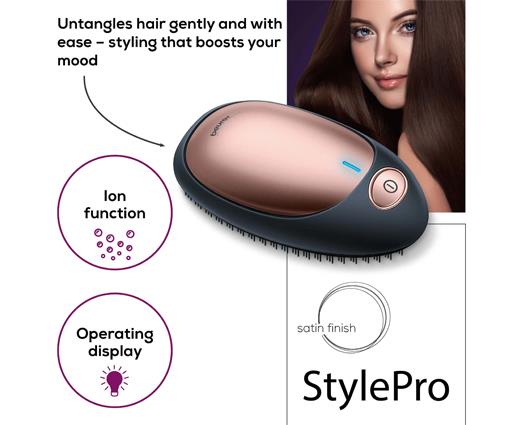 Beurer Style Pro Detangling Brush with Ion Technology