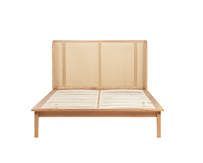 Astrid King Rattan Bed