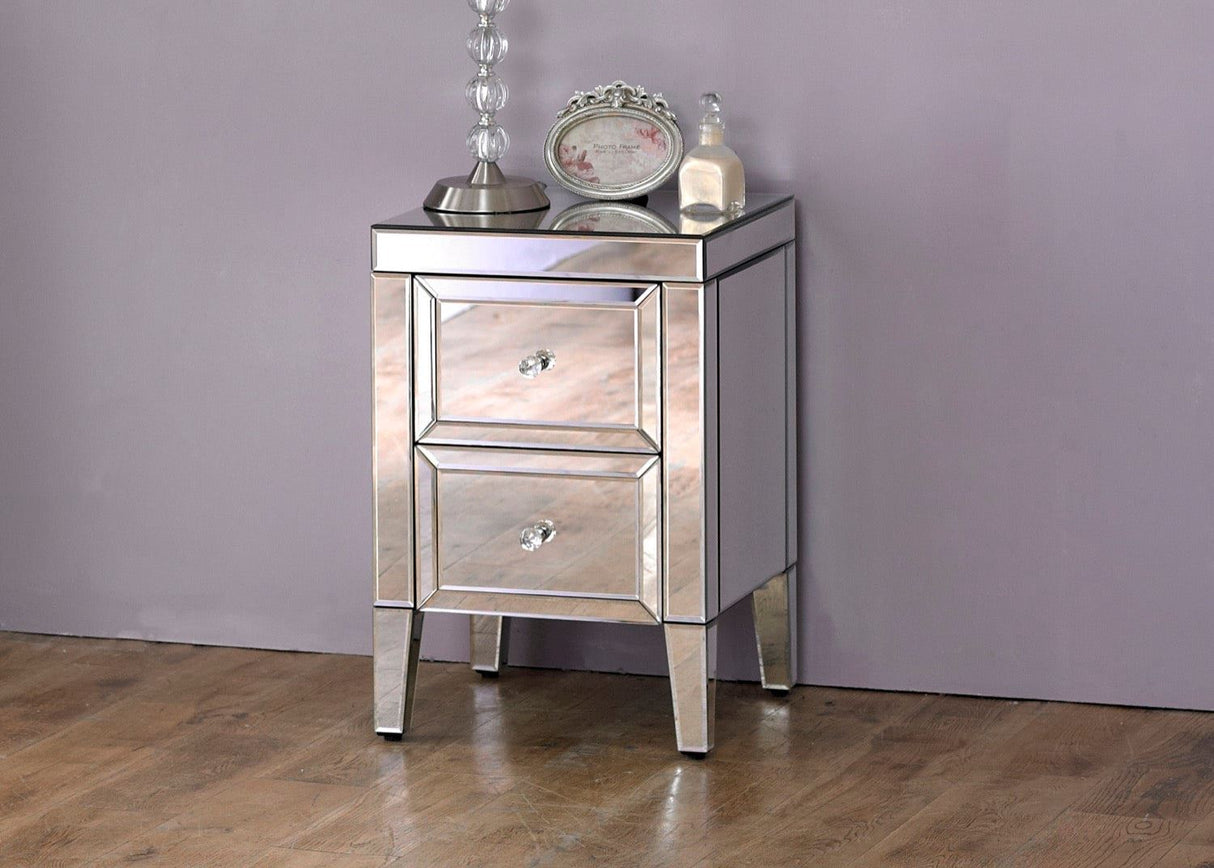 Vivienne 2 Drawer Bedside