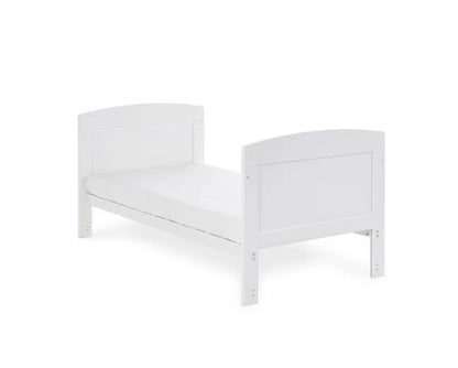 Grady Cot Bed & Under Drawer - White