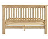 WINDSOR 5' LOW END BED - NATURAL OAK