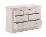 Clementine 4+3 Drawer Chest- Light Grey