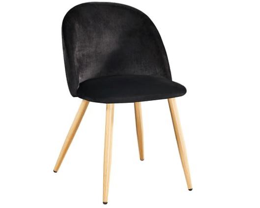 Vilmos Dining Chairs Black (PK 2)
