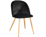 Vilmos Dining Chairs Black (PK 2)