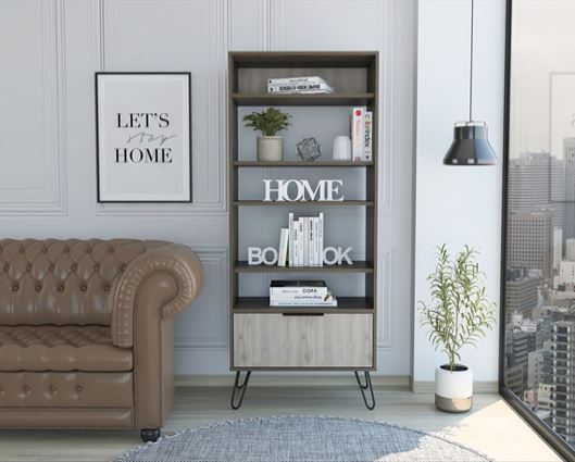 Nexus Display Bookcase with Door