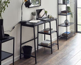 Corbin Desk- Smoked Glass