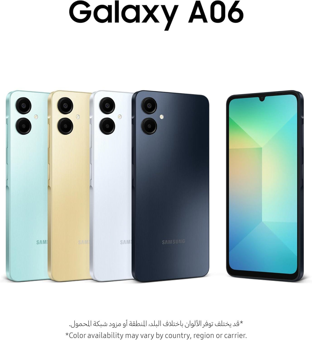 Samsung Galaxy A06 4GB RAM 64GB Storage - Light Blue
