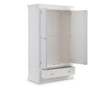 Clementine 2 Door 1 Drawer Wardrobe