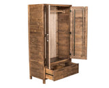 Hammond 2 Door 1 Drawer Wardrobe