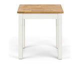 Cacey Lamp Table-White & Oak