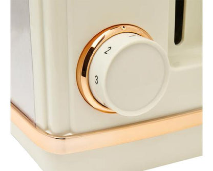 Haden Salcombe 4 Slice Toaster Cream