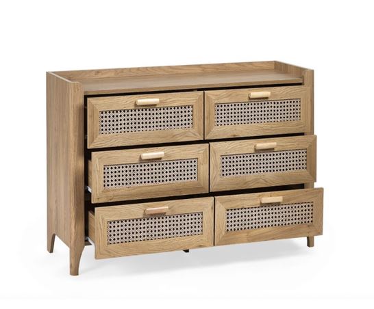 Saige 6 Drawer Wide Chest