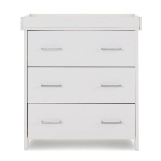 Nina 2 Piece Room Set & Underdrawer - White Wash