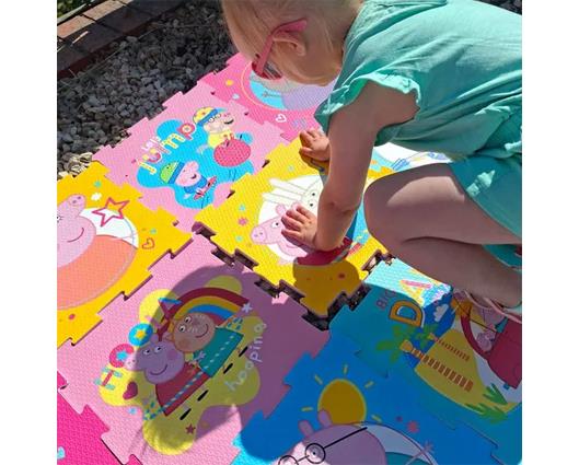 Peppa Pig 12 piece EVA Playmat