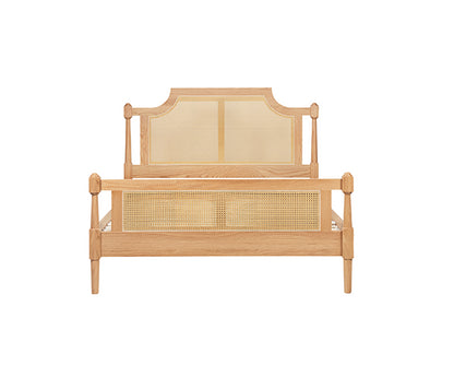 Geneva Double Rattan Bed