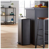 Swan Stealth 30L Pedal Bin Black